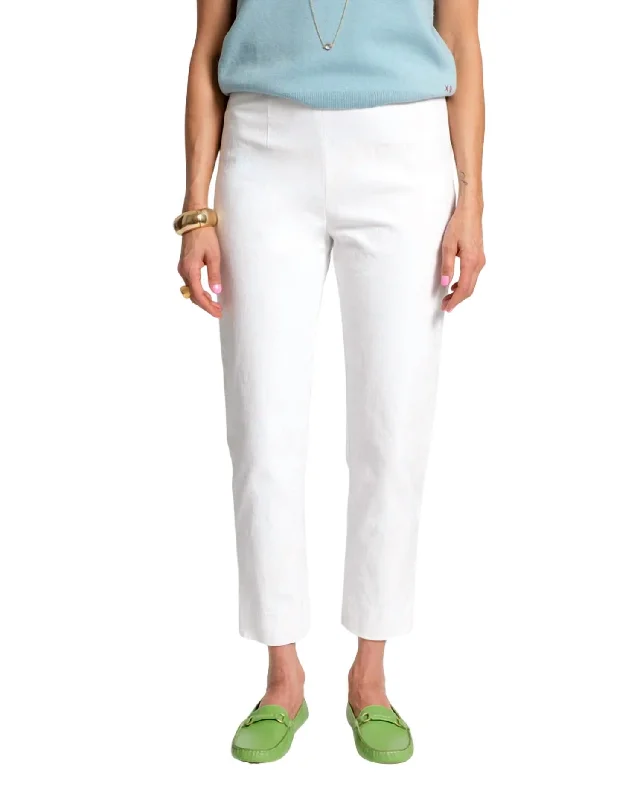 Fashionable Items Women's Lucy High Rise Pant In White