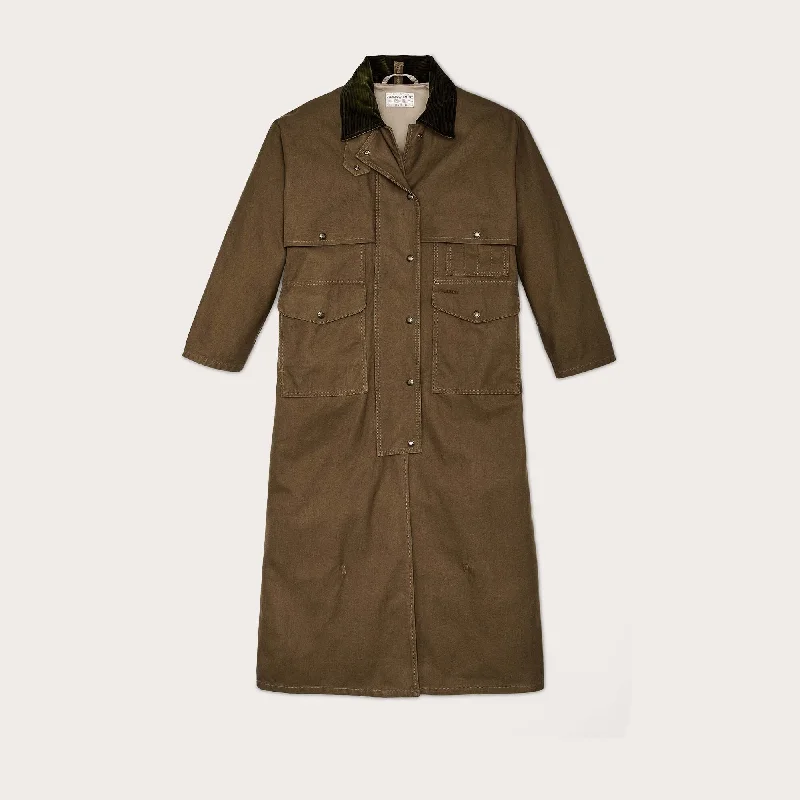 Soft Textures WOMEN'S DRY TIN DUSTER COAT