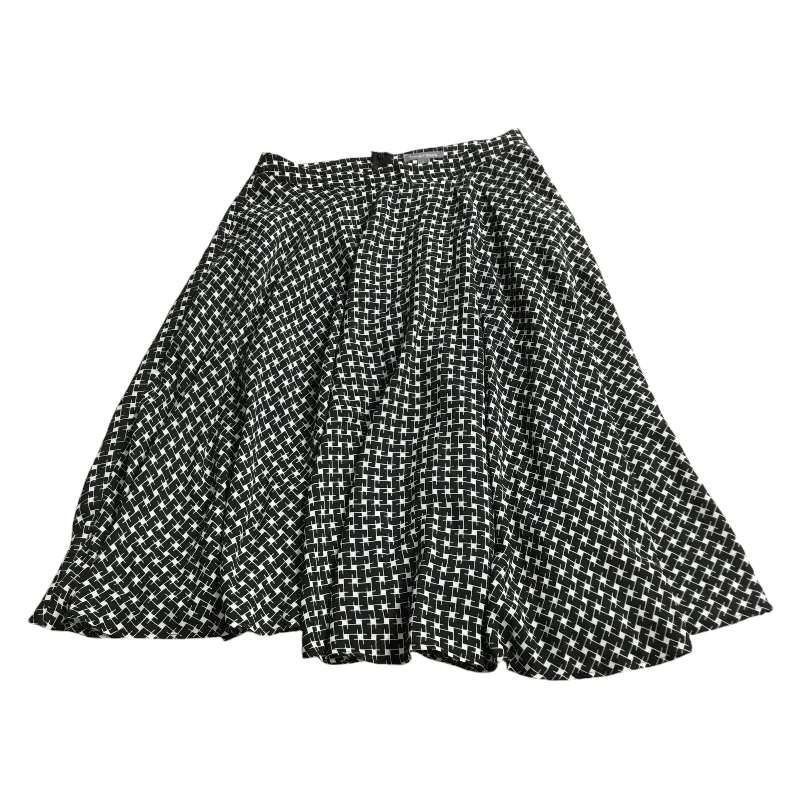 Comfortable Fashion Skirt Midi By Tinley Road In Black White, Size: S