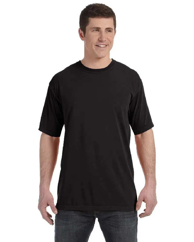 Soft Wear Comfort Colors Lightweight Garment-Dyed T-Shirt | Black