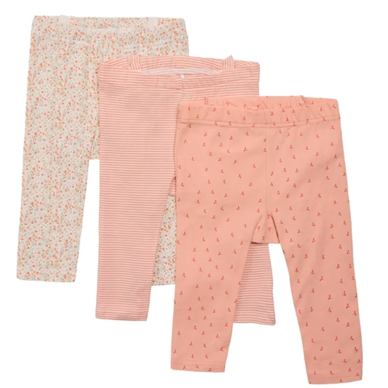 Versatile Comfort Hust & Claire Baby Desert Red Liva Leggings 3-Pack