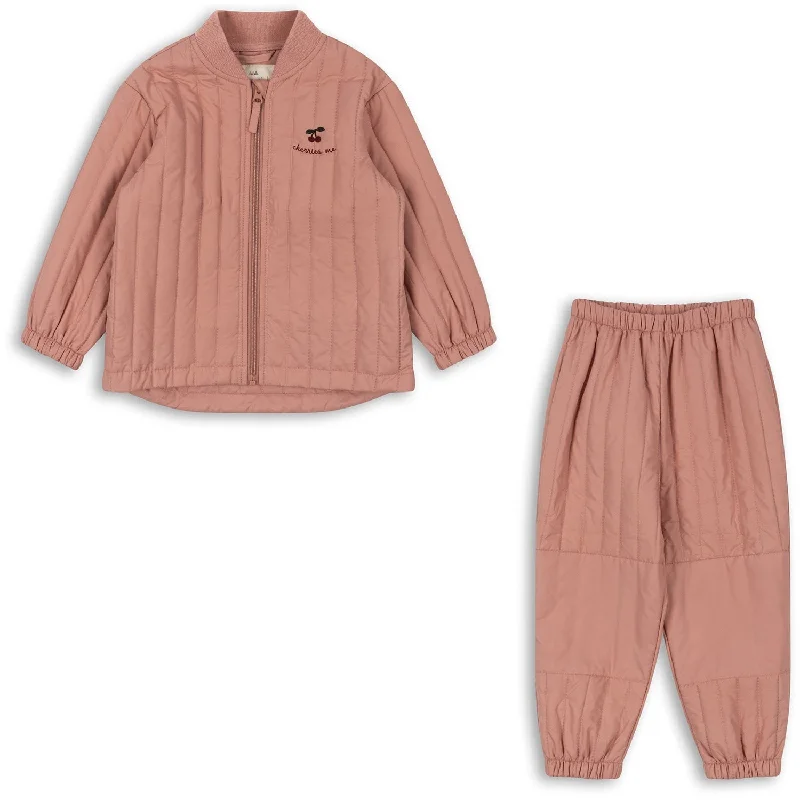 Sporty Elegance Konges Sløjd Cameo Brown Evi Thermo Set