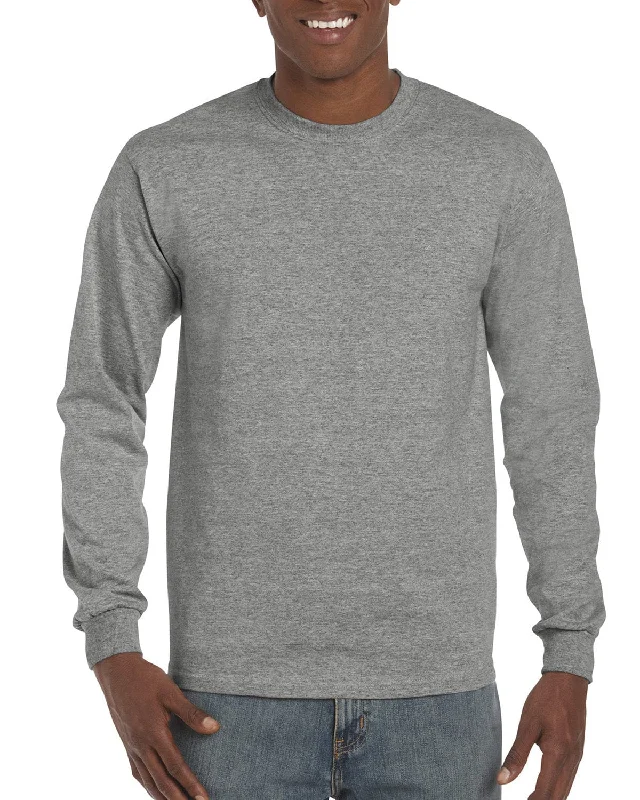 Trendy Casuals Gildan Hammer Long Sleeve T-Shirt | Graphite Heather