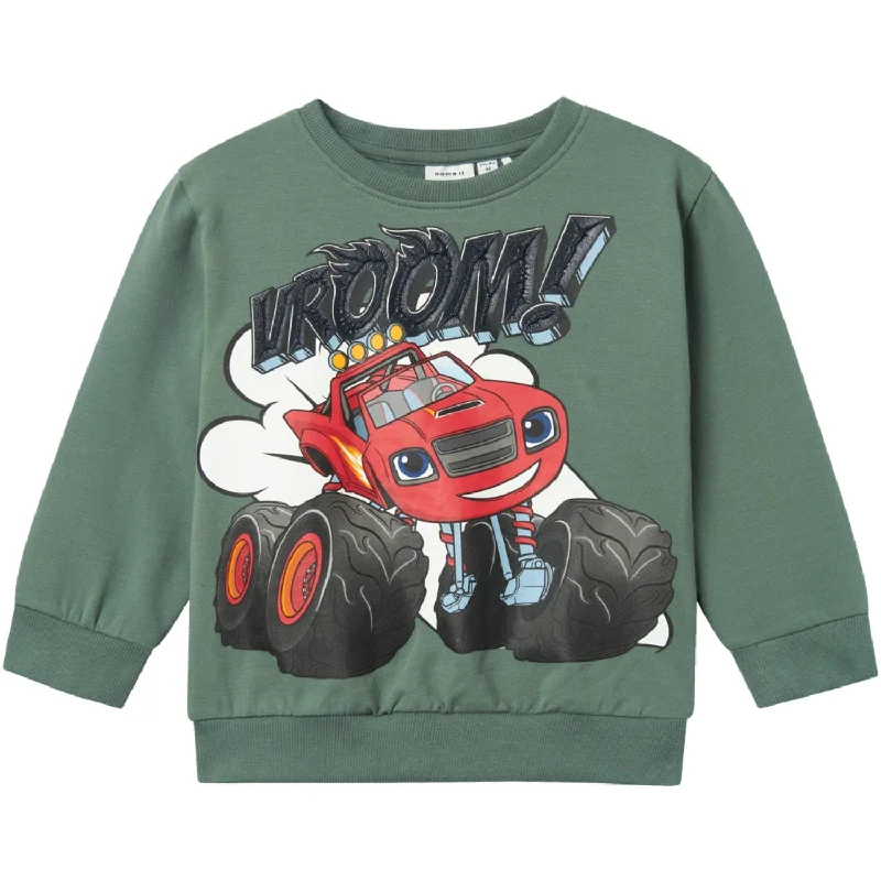 Cozy Look Name It Dark Forest Omas Blaze Regular Sweatshirt