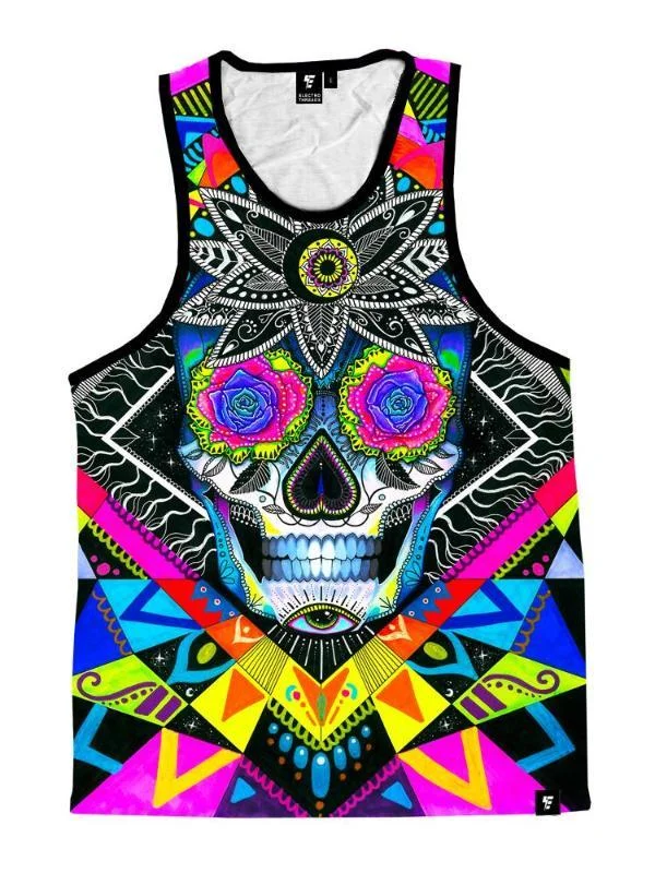 Trendy Wear Sugar Skull Unisex Tank