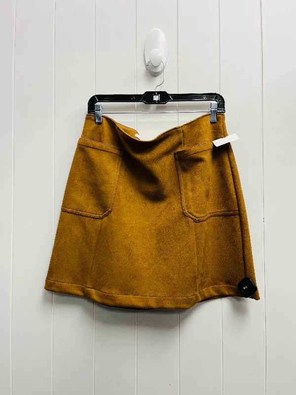 Urban Comfort Skirt Mini & Short By Maurices In Brown, Size: 12