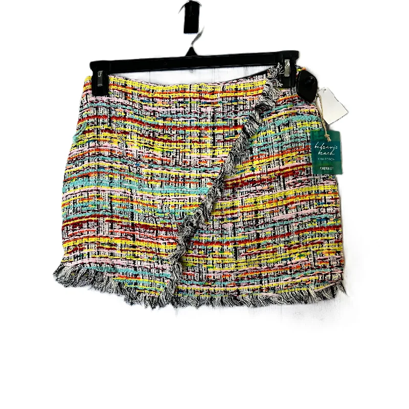 Exquisite Tailoring Skirt Mini & Short By Forever 21 In Multi-colored, Size: M