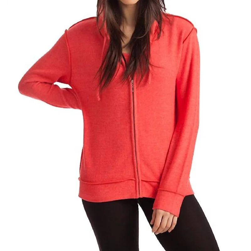 Cozy Dress French Kyss - Kylie Hooded Kashmira Cardigan