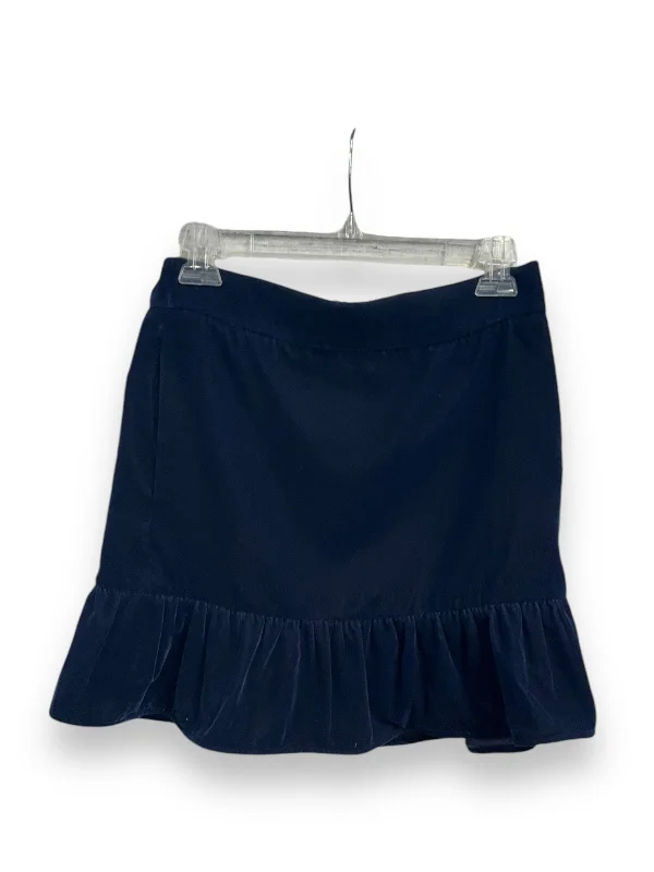 Timeless Comfort Skirt Mini & Short By J. Crew In Blue, Size: Xs