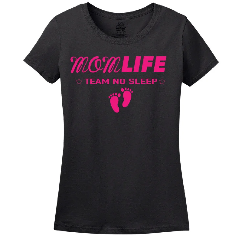 Basic Comfort Mom Life - Team No Sleep - Women's T-Shirt