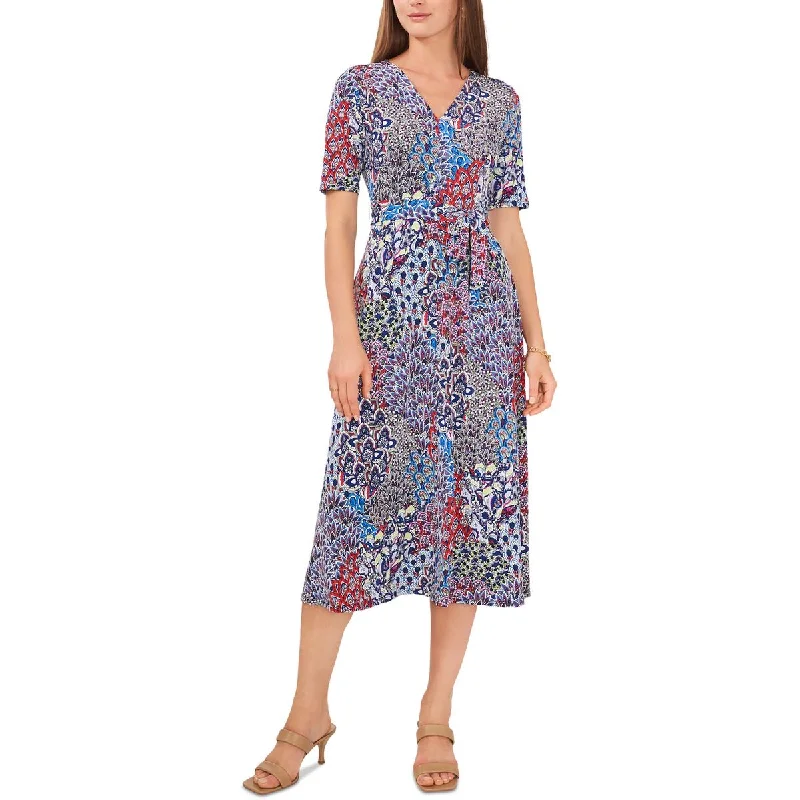Trendy Looks Chaus Womens Lisa Printed Long Maxi Dress