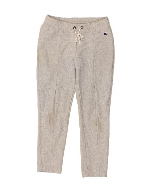 Casual Elegance CHAMPION Womens Tracksuit Trousers UK 12 Medium Grey