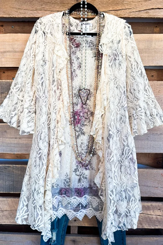 Chic Lounge AHB EXCLUSIVE: Sweet Romance Cardigan - Beige