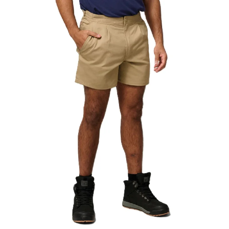 Stylish Ease Hard Yakka Relaxed Fit Cotton Drill Short With Side Tabs (Y05340)