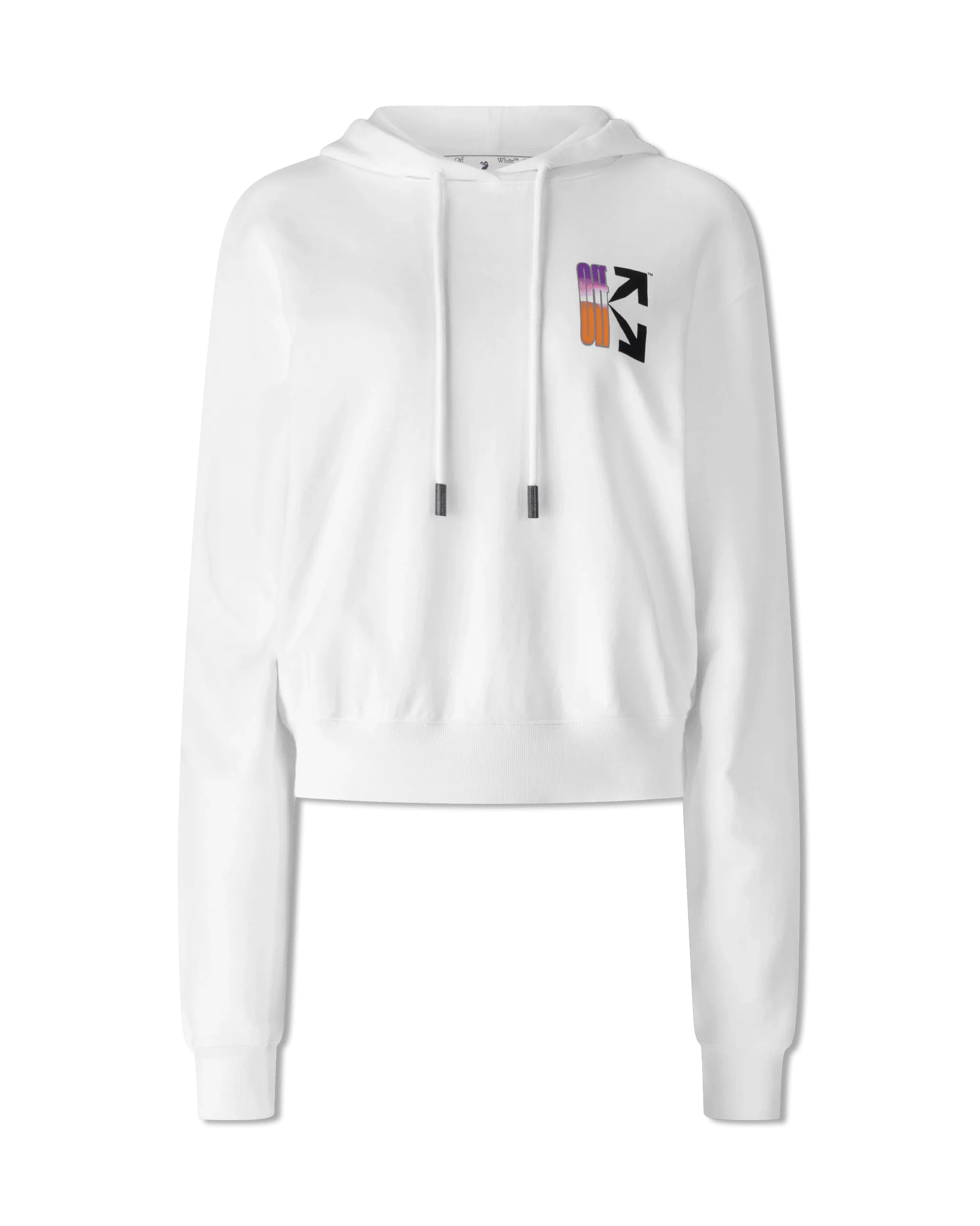 Soft Fabrics Gradient Cropped Hoodie
