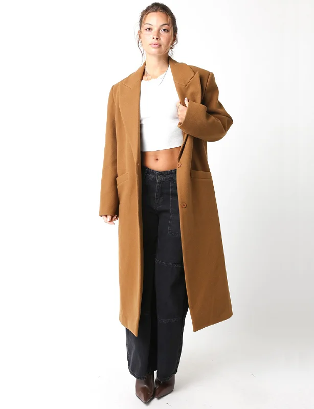 Advanced Design Drew Coat, Light Brown