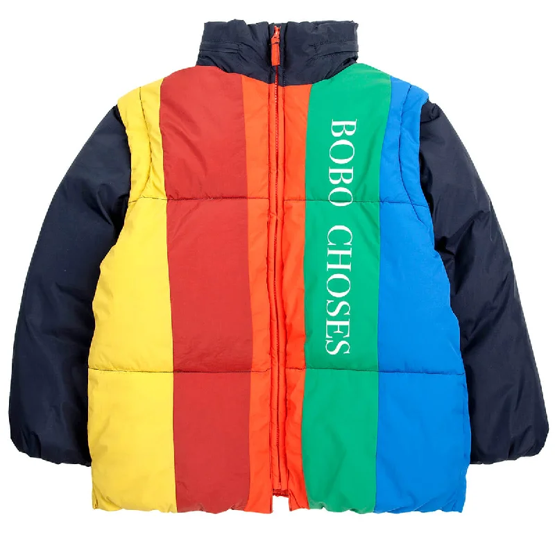 Soft Looks Colour Block Anorak by Bobo Choses