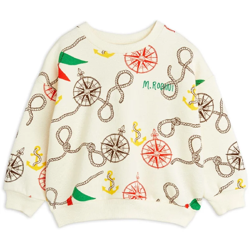 Luxe Comfort Mini Rodini Multi Nautical AOP Sweatshirt