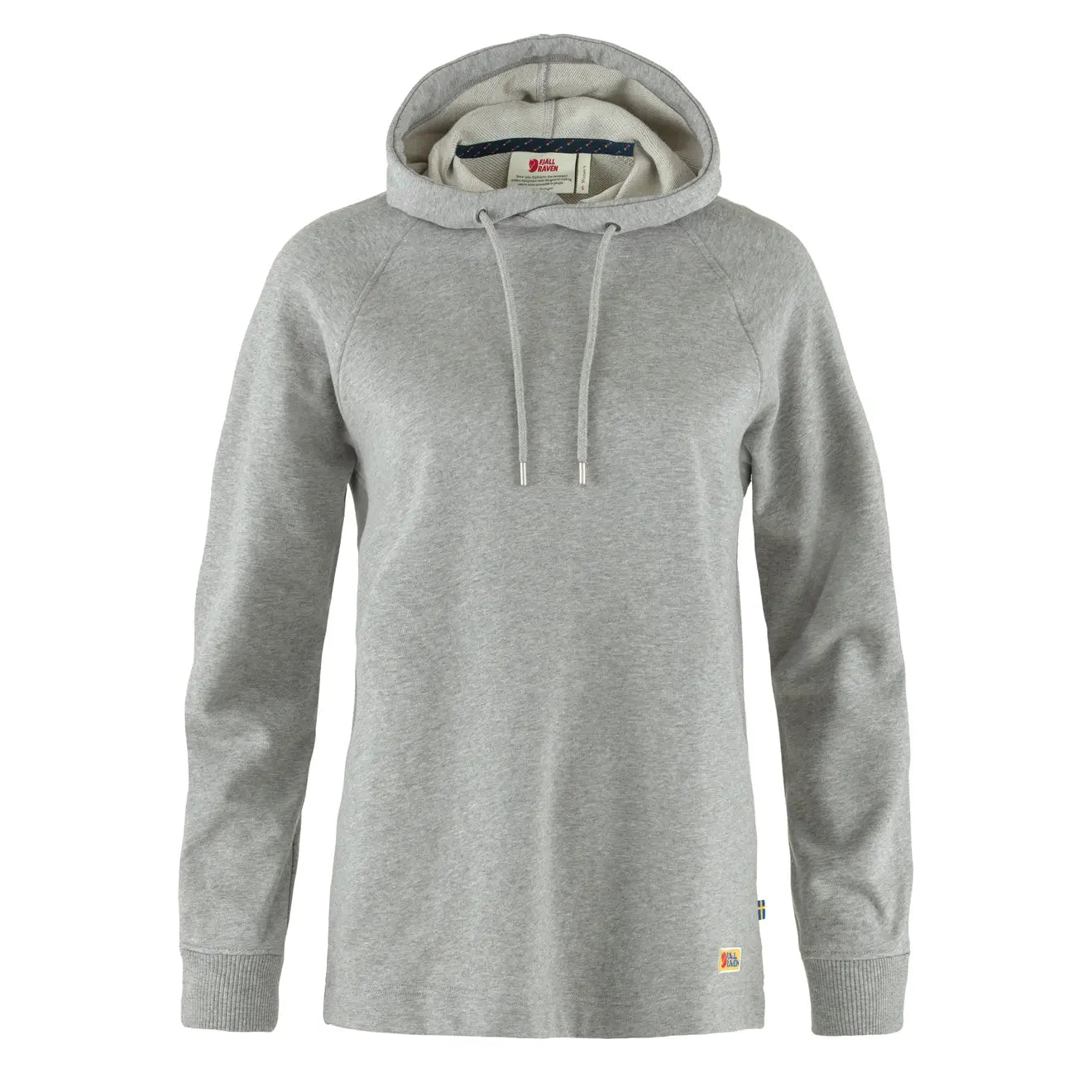 Trendy Casuals Fjallraven Womens Vardag Hoodie Grey Melange