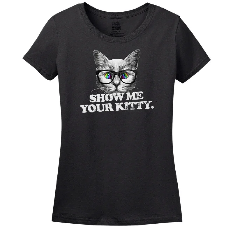 Comfortable Fashion Show Me Your Kitty Women's Shirt
