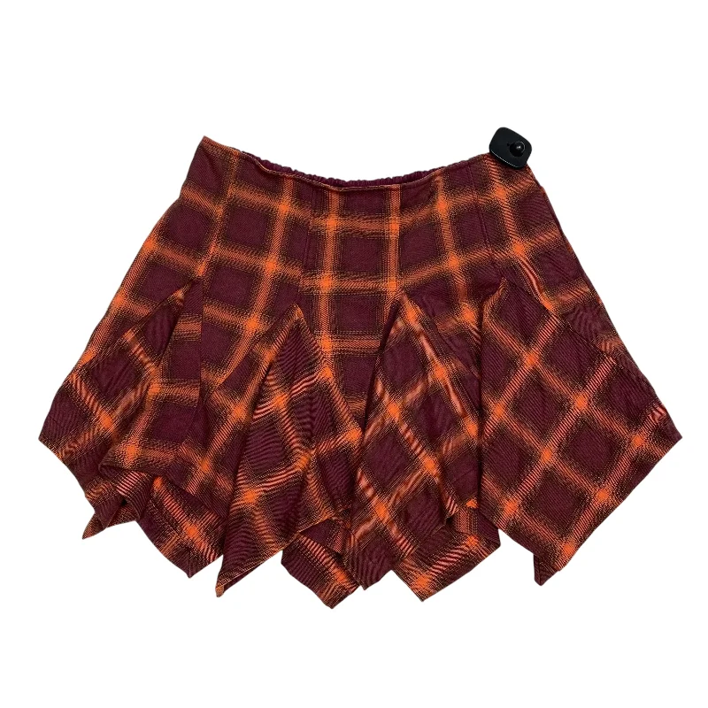 Versatile Style Skirt Mini & Short By Free People In Red, Size: S