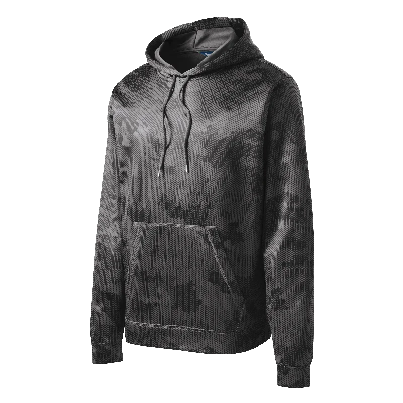 Urban Comfort B1538 CamoHex Fleece Hooded Pullover