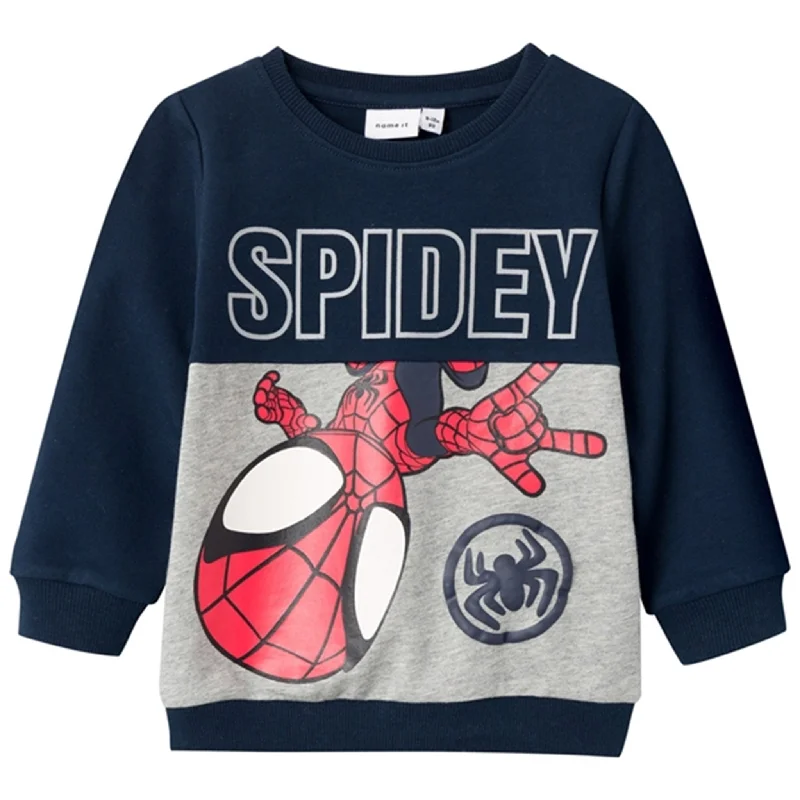 Soft Fashion Name it Dark Sapphire Jubi Spidey Sweatshirt