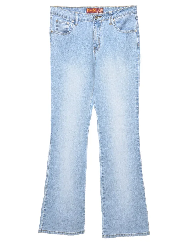 Stylish Wear Stretchy Bootcut Jeans - W30 L33