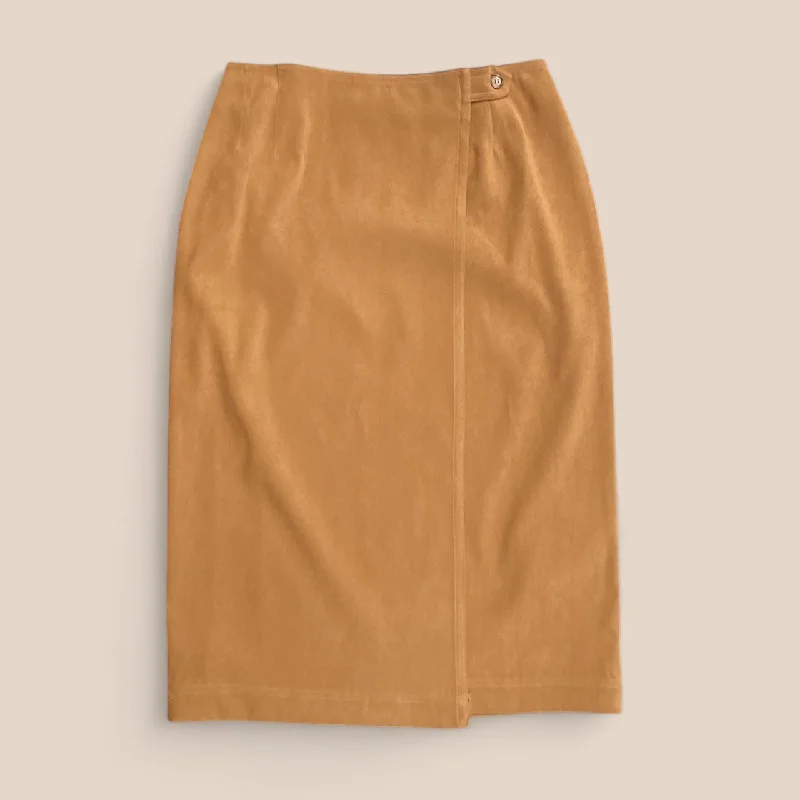 Comfortable Outfits Skirt Maxi By Talbots In Tan, Size: 4