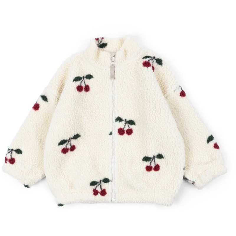 Trendy Comfort Konges Sløjd Cherry Jody Teddy Jacket Grs