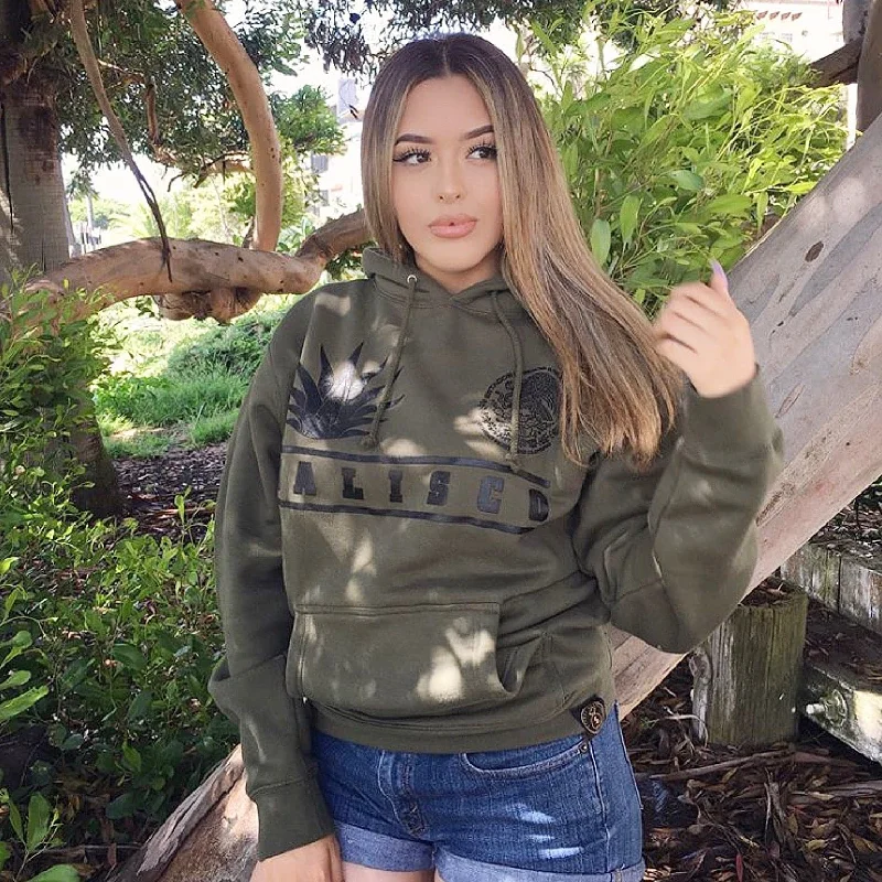 Cozy Layers JALISCO CLASSIC ARMY HOODIE
