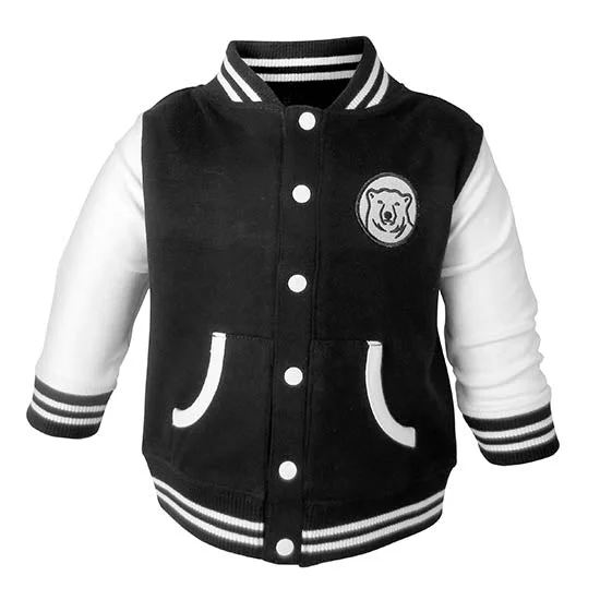 Trends Varsity Jacket for Baby and Toddler from Creative Knitwear