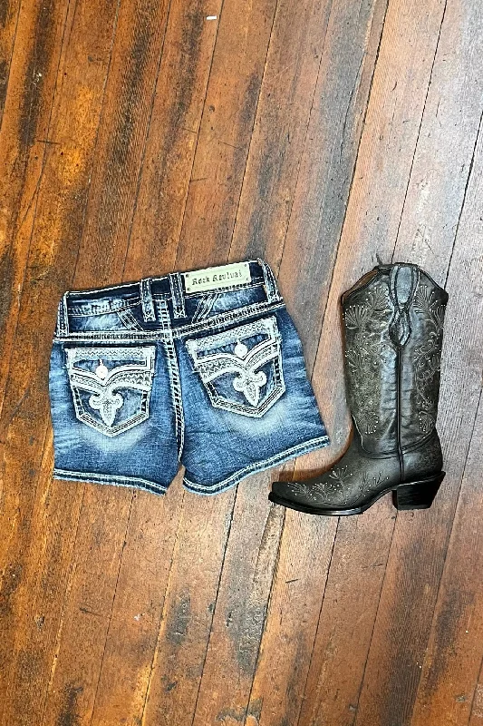 Exquisite Craftsmanship Rock Revival Nixie Short