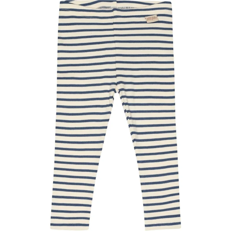 Comfy Chic Petit Piao Moonlight Blue/Offwhite Modal Leggings