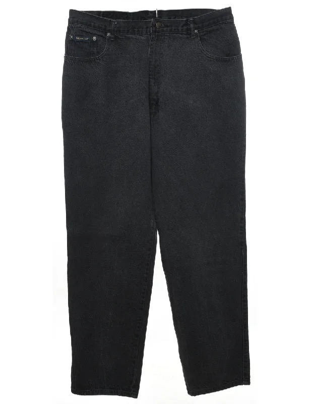 Soft Style Nevada Black Tapered Jeans - W35 L31