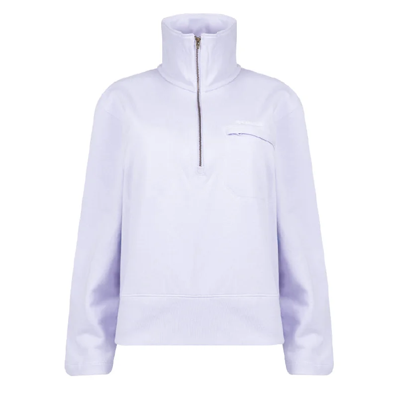 Trendy Wear Columbia Womens Lodge French Terry Pullover Purple Tint