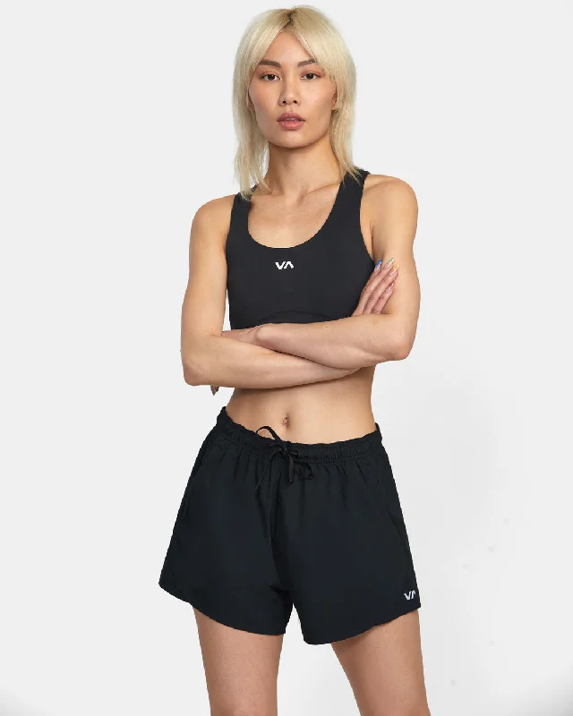 Comfortable Looks VA Essential Yogger 12" Sport Shorts - Black