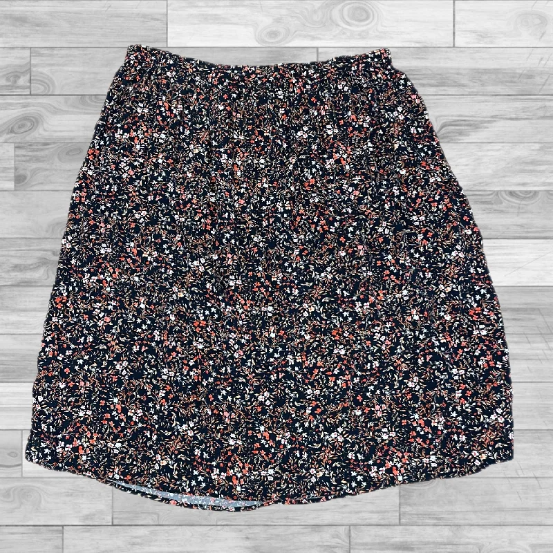 Easygoing Style Skirt Maxi By Old Navy In Floral Print, Size: 2x