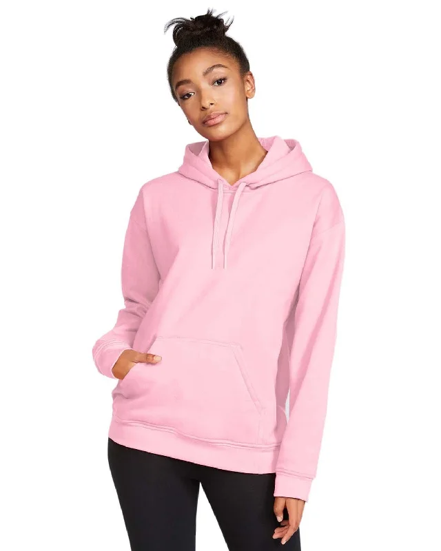 Fresh Comfort Gildan Softstyle Fleece Pullover Hooded Sweatshirt | Light Pink
