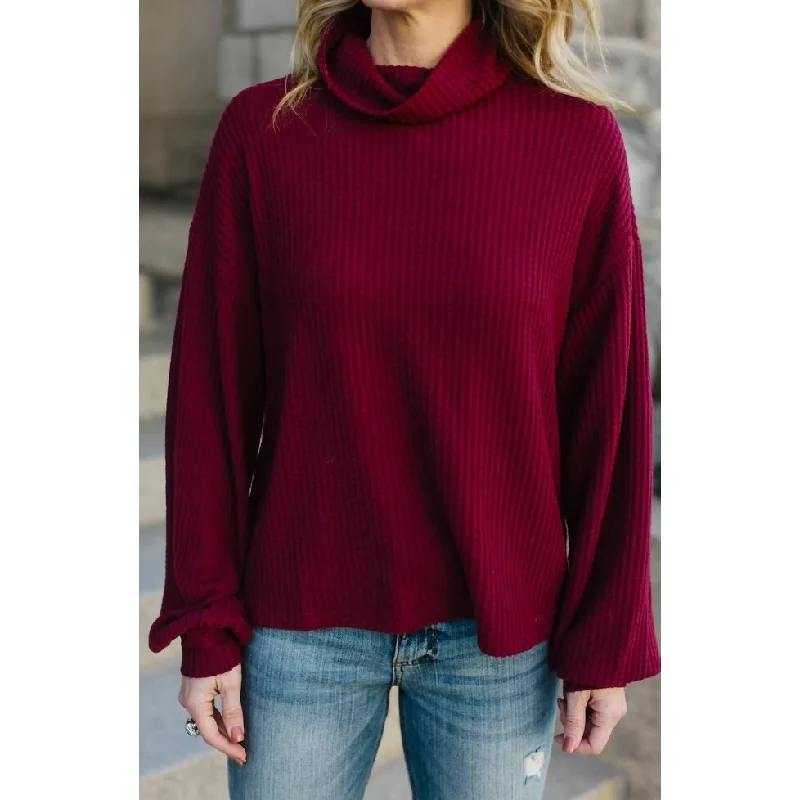 Relaxed Dresses Sanctuary - Klara Waffle Turtleneck Sweater