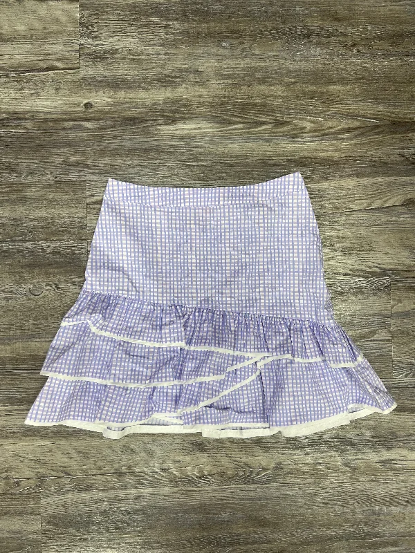 Trendy Comfort Skirt Mini & Short By Lilly Pulitzer In Purple, Size: 0