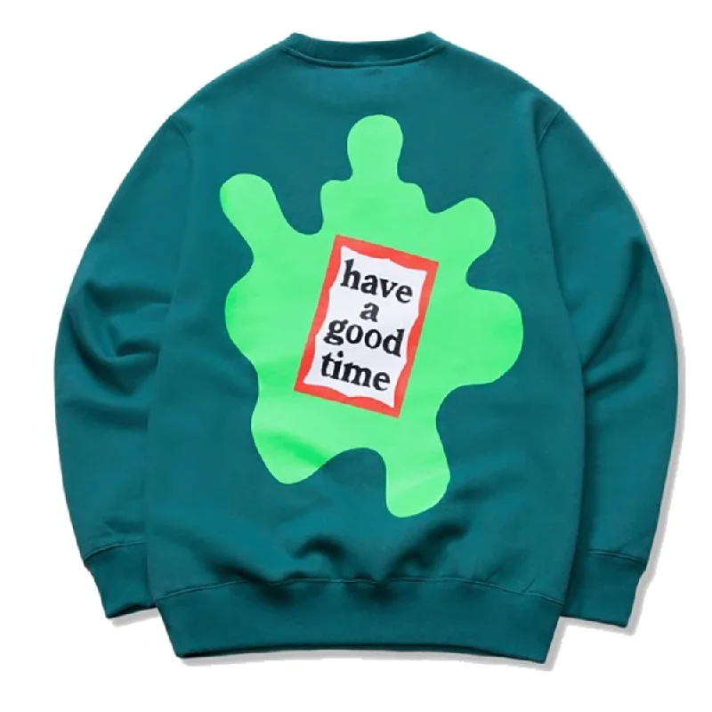 Chic Lounge Amoeba Frame Crewneck