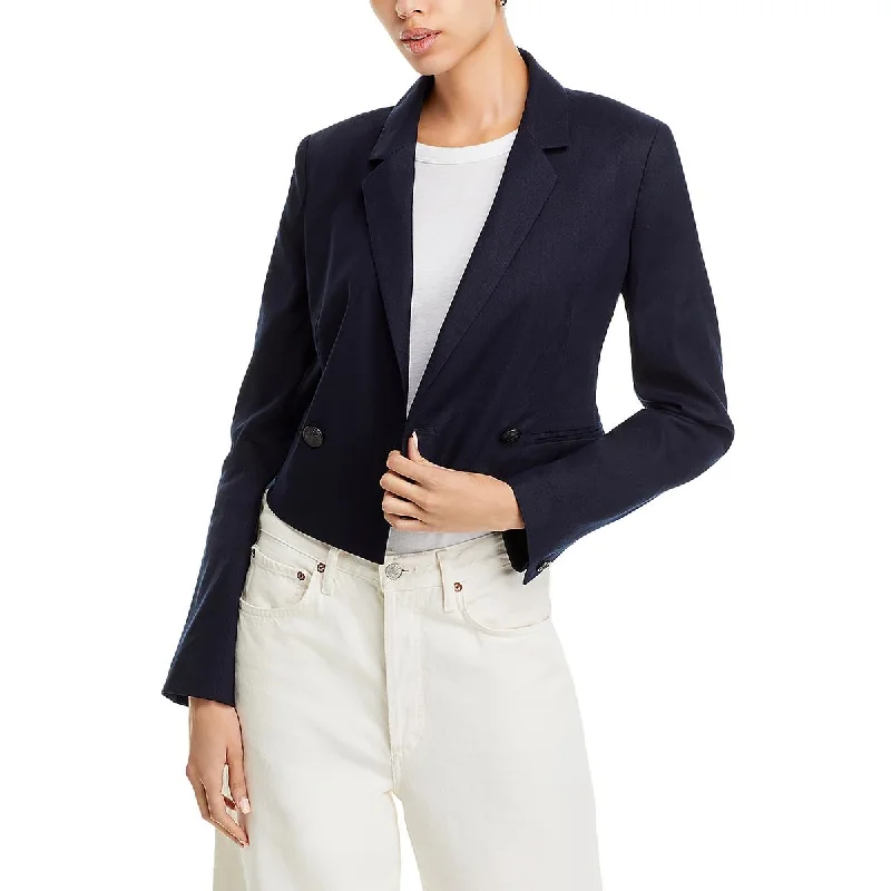 Cozy Dress Rag & Bone Womens Linen Double-Breasted Blazer