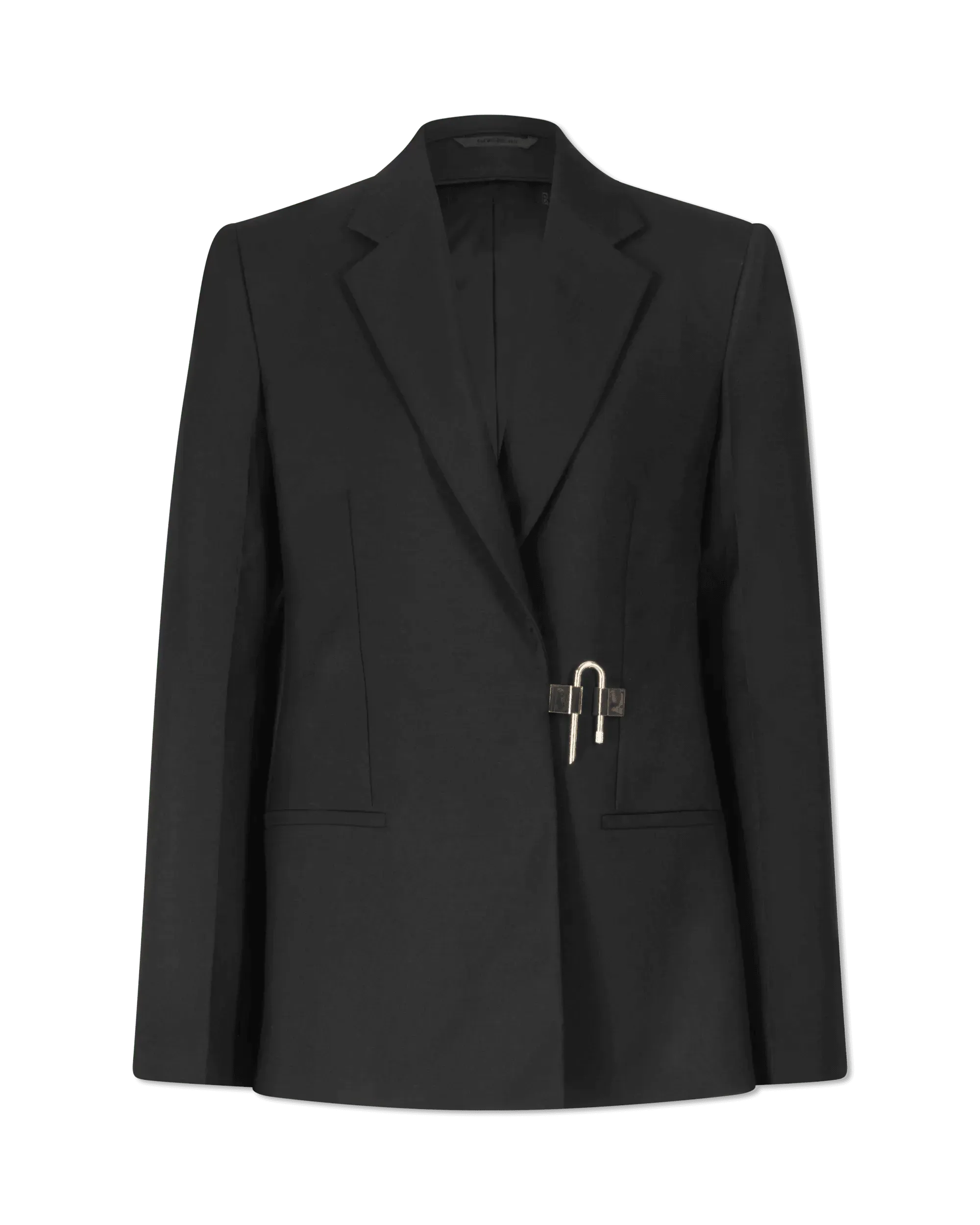 Design Must-have Back Slit U-Lock Blazer