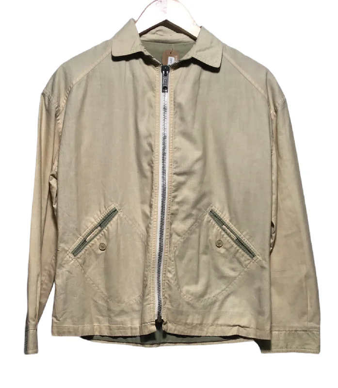 Easygoing Style Zip Up Women's Cotton Jacket (Size S)