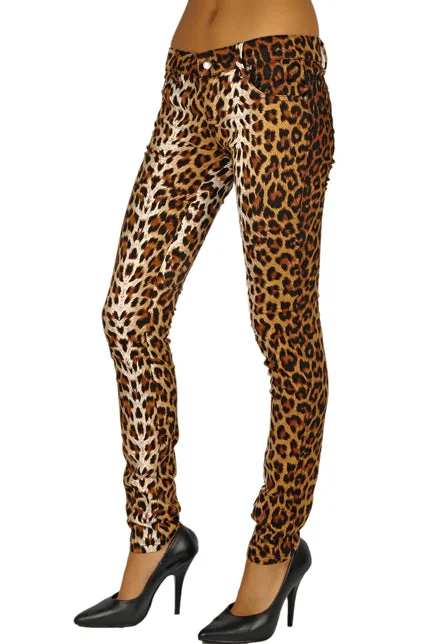 Cozy Sweaters Jungle Jeans Leopard Print