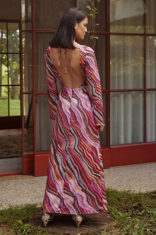 Basic Comfort APOSTLE MAXI DRESS - APOSTLE PRINT