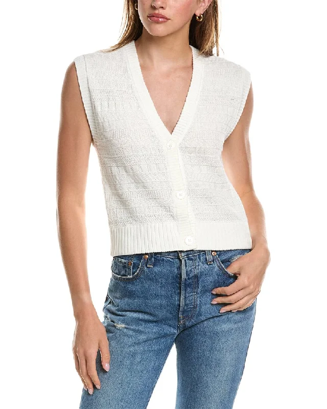 Summer Comfort 27 Miles Malibu Marled Sleeveless Cardigan