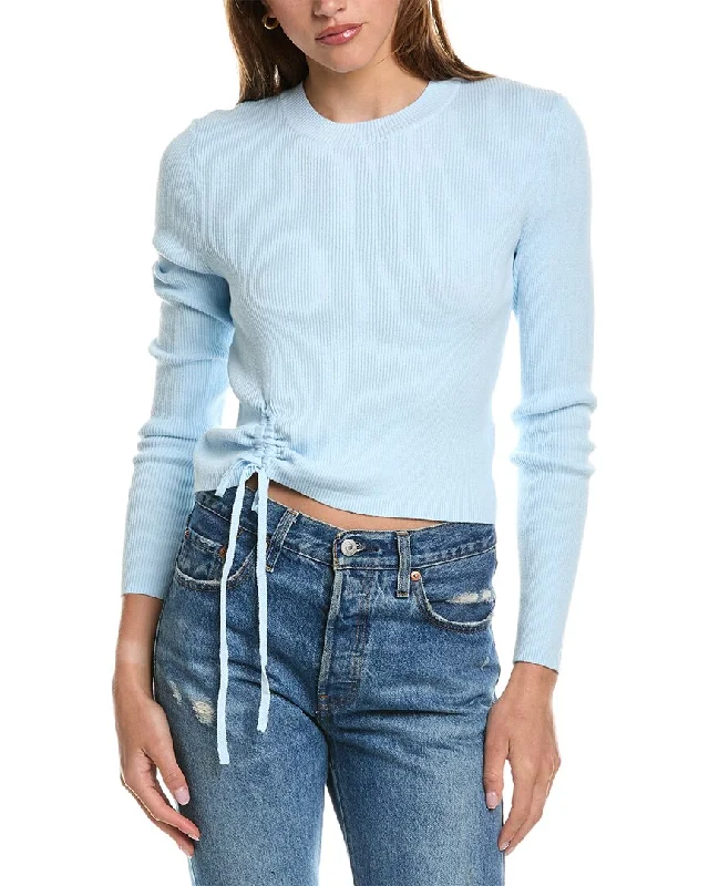 Versatile Comfort 27 Miles Malibu Striped Cropped Sweater