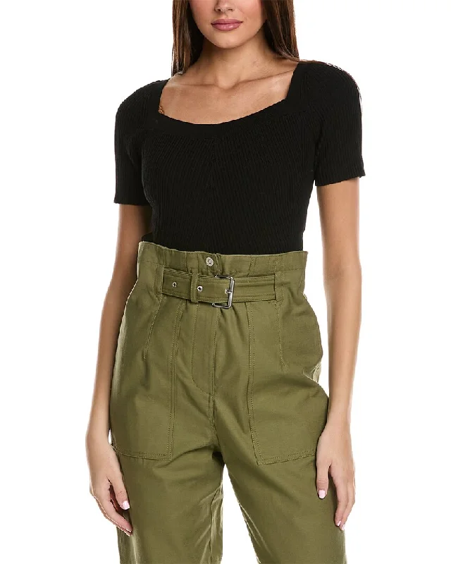 Comfy Pants 3.1 Phillip Lim Ribbed Wool-Blend Sweater